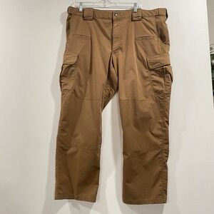 5.11 Tactical Series Mens Stryke Cargo Pants Brown Ripstop 38x32 (40x28)